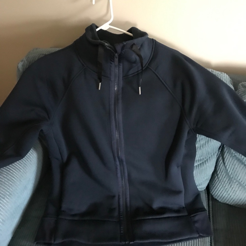 lululemon navy zip-up size 10